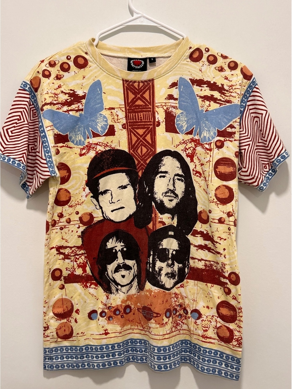 Red Hot Chili Peppers Vintage style full tee Graphic Small